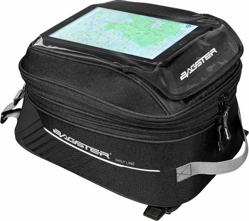 Bagster D Line Imapct Magnetic Tankbag Zwart Een Maat bagster kopen in de aanbieding