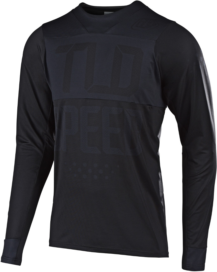 Troy Lee Designs Skyline Speed Shop Maillot manches longues Noir L