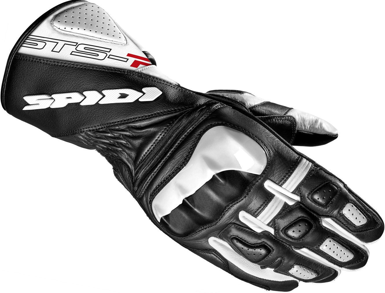 Spidi STS-R2 Gants de moto Noir Blanc XL