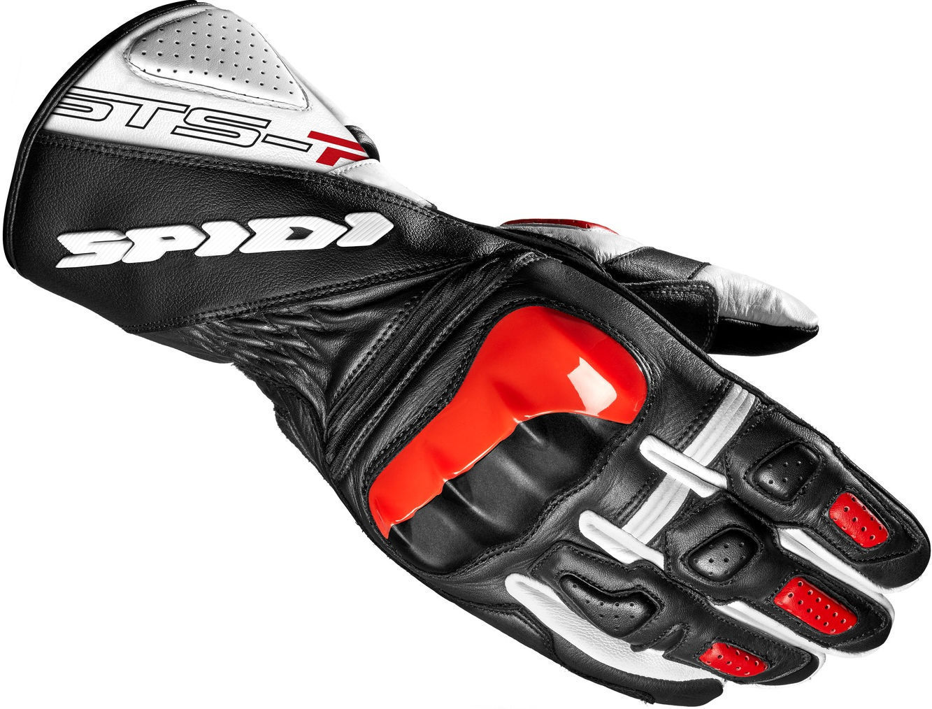 Spidi STS-R2 Gants de moto Noir Rouge XL