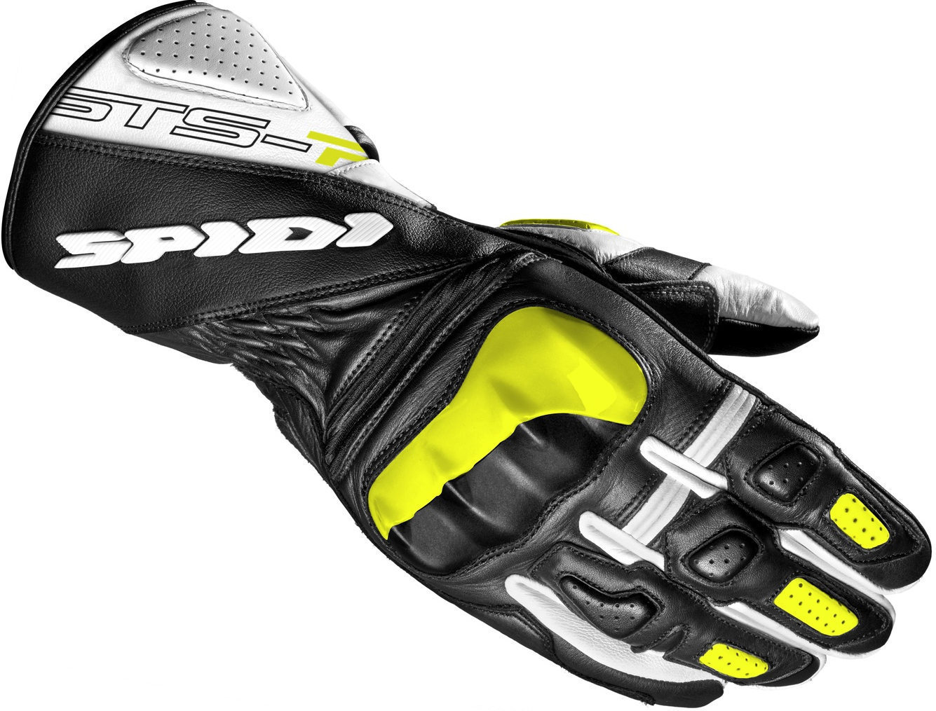 Spidi STS-R2 Gants de moto Noir Jaune XL