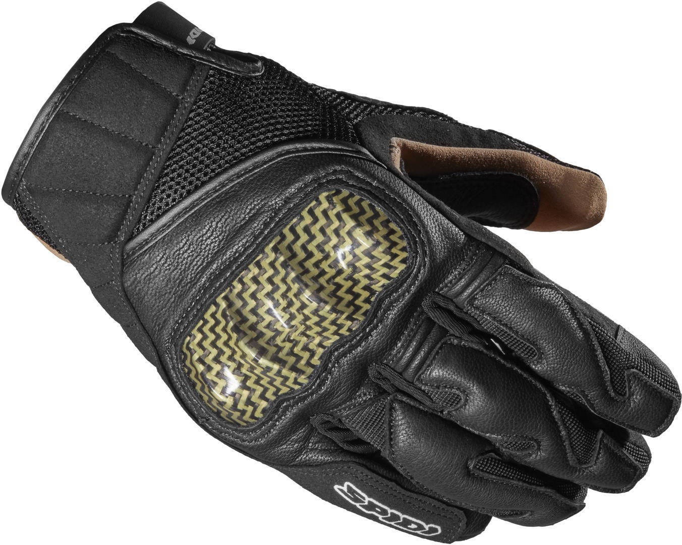 Spidi Rebel Gants de moto Noir Jaune 2XL