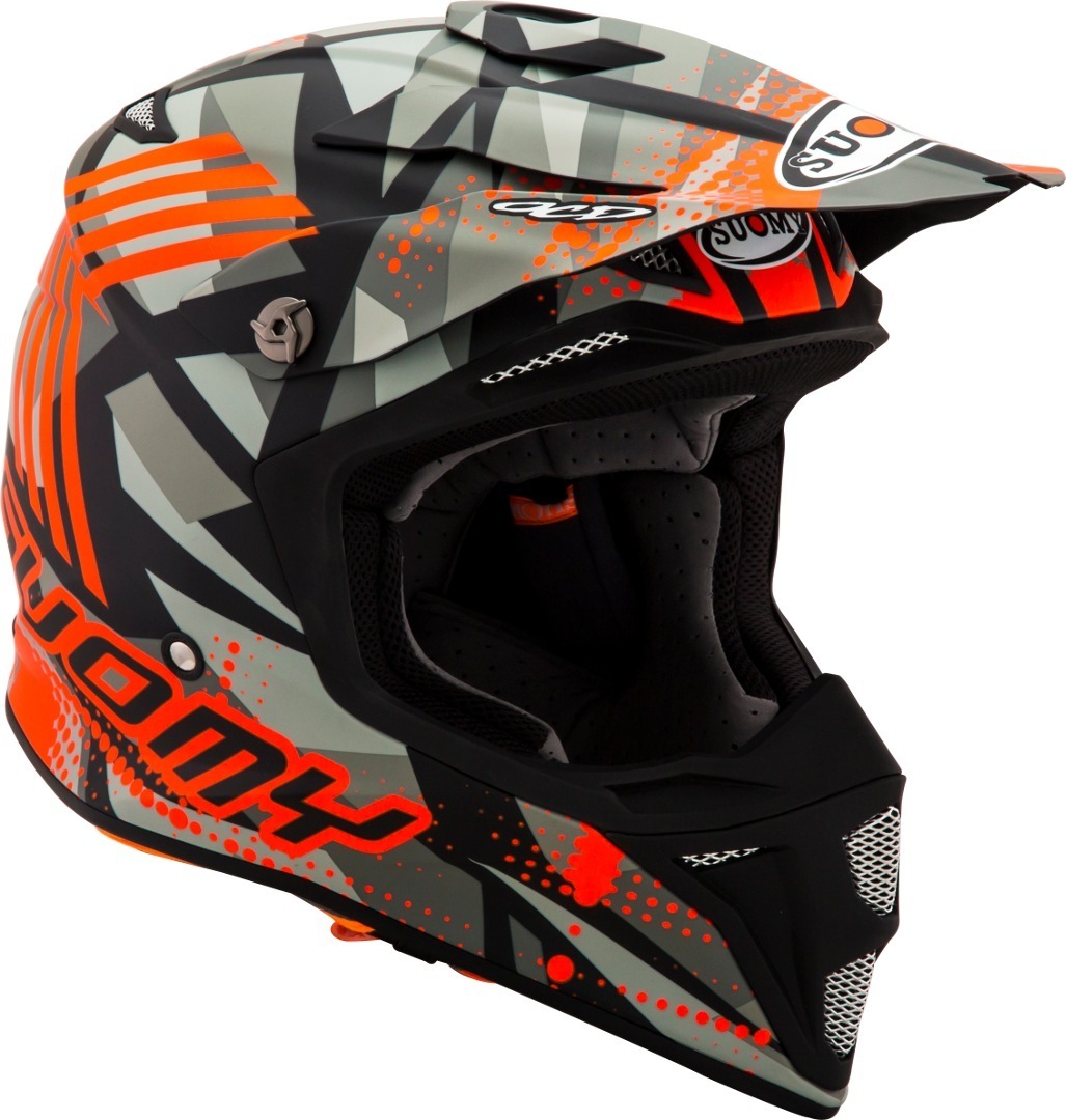 Suomy MX Speed Sergeant MIPS Casque de motocross Gris Orange S
