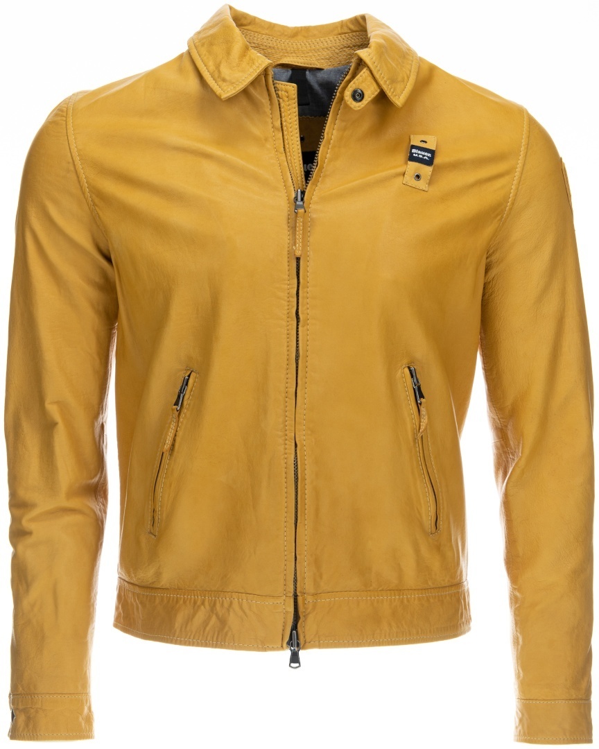 Blauer USA Jackson Veste en cuir Jaune XL