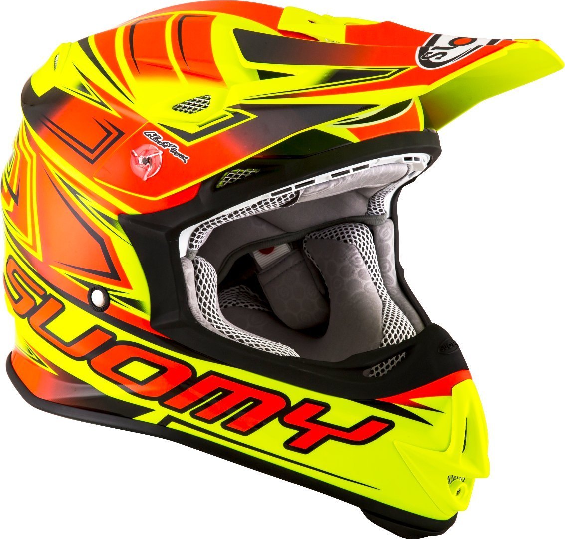 Suomy MR Jump Start Casque de motocross Rouge Jaune L