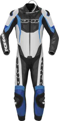 Spidi Race Warrior Perforated Pro Een Stuk Motorfiets Leder Pak Zwart Blauw 56 spidi kopen in de aanbieding Spidi Race Warrior Perforated Pro Een Stuk Motorfiets Leder Pak Zwart Blauw 56 spidi kopen in de aanbieding