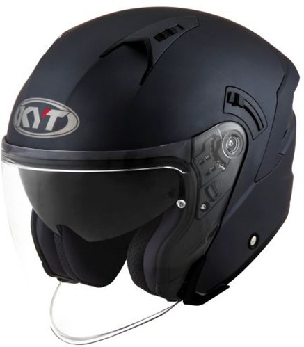 Kyt Nf J Plain Jet Helm Zwart Grijs Xl kyt kopen in de aanbieding Kyt Nf J Plain Jet Helm Zwart Grijs Xl kyt kopen in de aanbieding