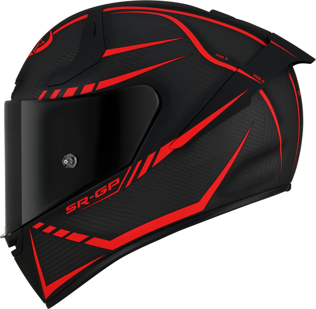 Suomy SR-GP Carbon Supersonic Casque Noir Rouge 2XL