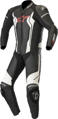 Alpinestars Gp Force Een Stuk Motorfiets Leder Pak Zwart Wit 52 alpinestars kopen in de aanbieding