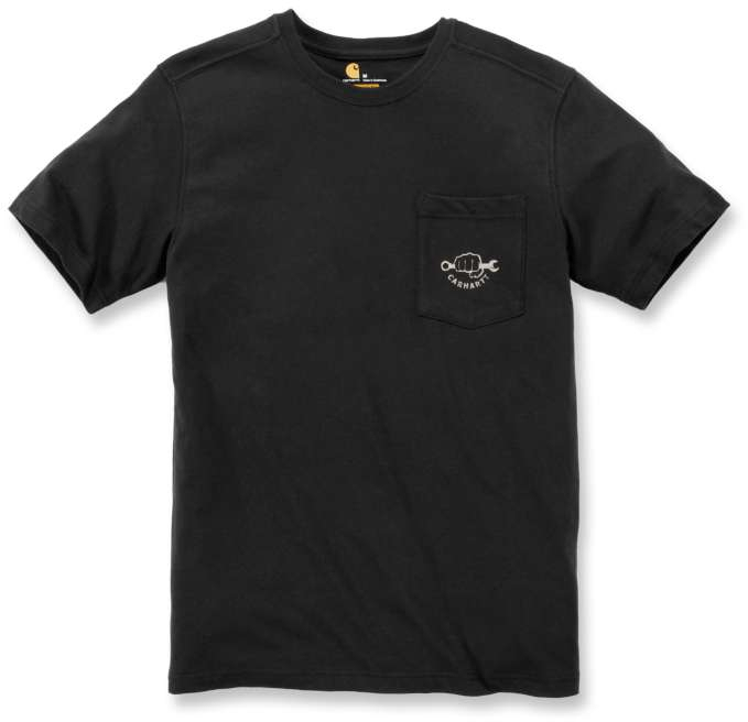 Carhartt Maddock Strong Graphic T-Shirt de poche Noir 2XL