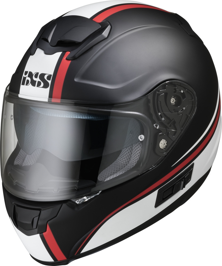 IXS 215 2.1 Casque Noir Blanc Rouge 2XL