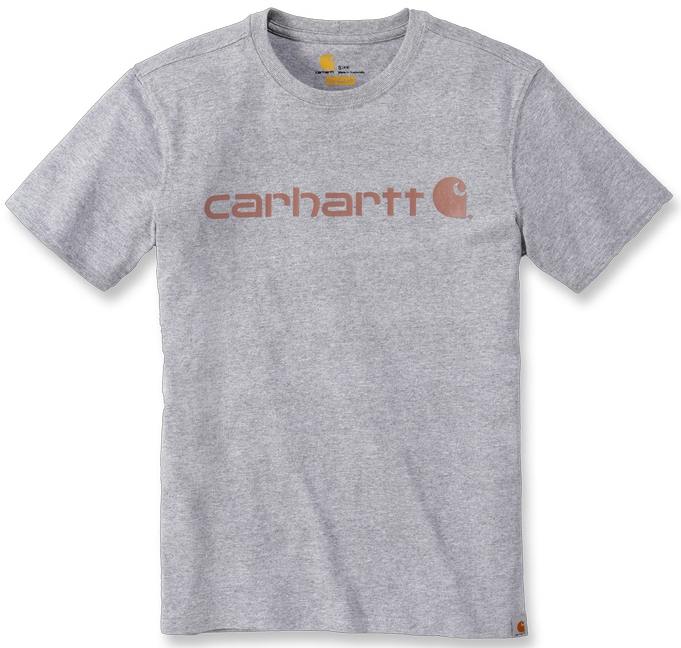 Carhartt Workwear Logo T-Shirt femme Gris XS