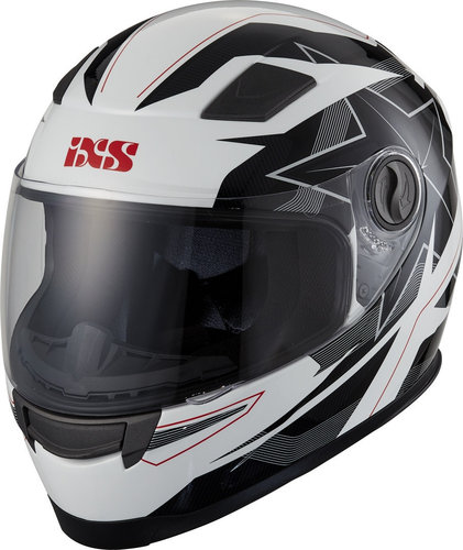 Ixs 135 Kid 20 Helm Voor Kinderen Zwart Wit Rood Xl ixs kopen in de aanbieding