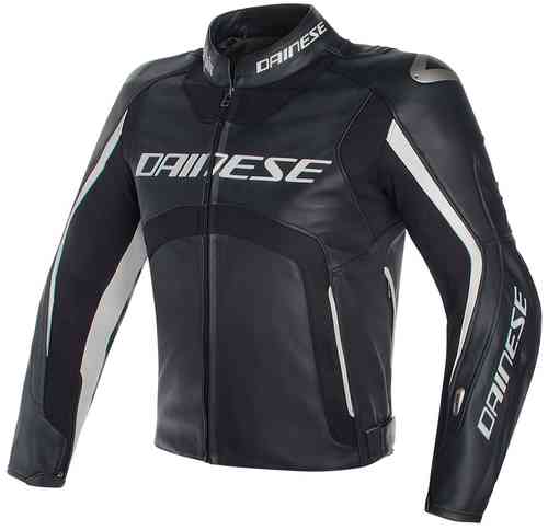Dainese Misano D Air Airbag Geperforeerde Motorfiets Lederen Jas Zwart Wit 54 dainese kopen in de aanbieding Dainese Misano D Air Airbag Geperforeerde Motorfiets Lederen Jas Zwart Wit 54 dainese kopen in de aanbieding