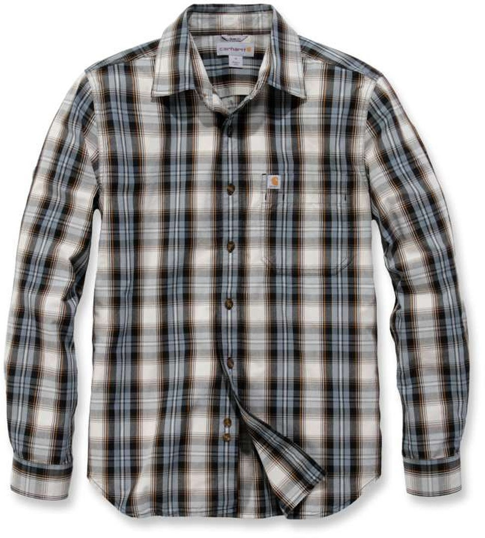 Carhartt Essential Chemise Blanc Bleu M