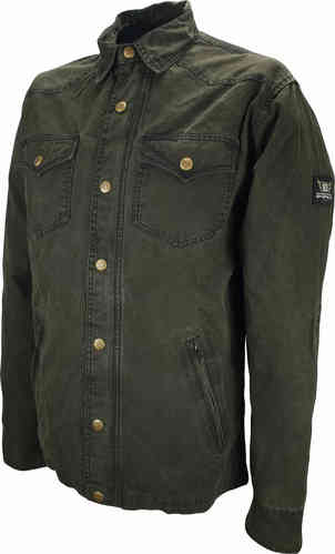 Bores Driver Motorfiets Shirt Groen Xl bores kopen in de aanbieding