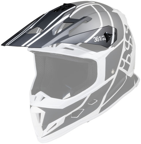 Ixs 361 21 Vizier Zwart Wit Een Maat ixs kopen in de aanbieding