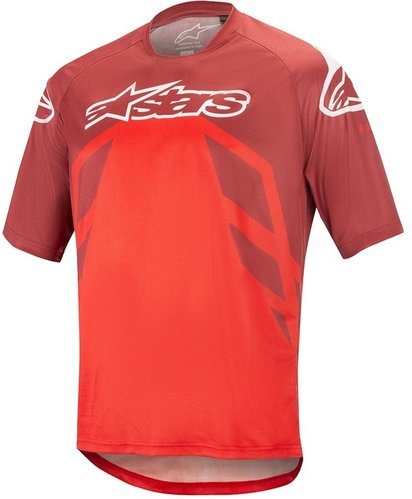 Alpinestars Racer V2 Ss Fiets Jersey Wit Rood 2Xl alpinestars kopen in de aanbieding