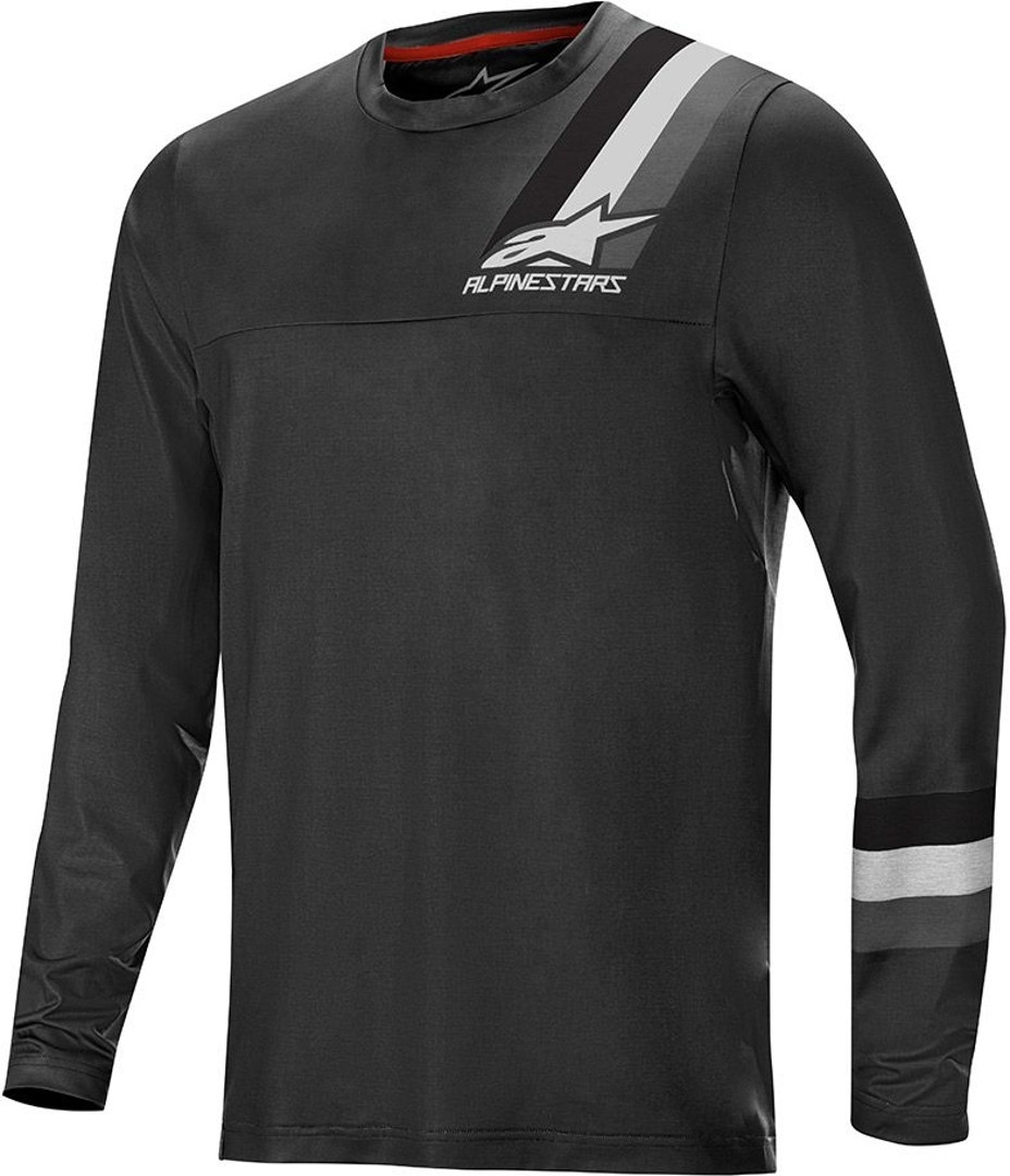Alpinestars Alps 4.0 LS Maillot de vélo Noir Gris XL