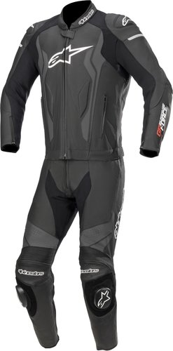 Alpinestars Gp Force Twee Stuk Motorfiets Leder Pak Zwart 56 alpinestars kopen in de aanbieding