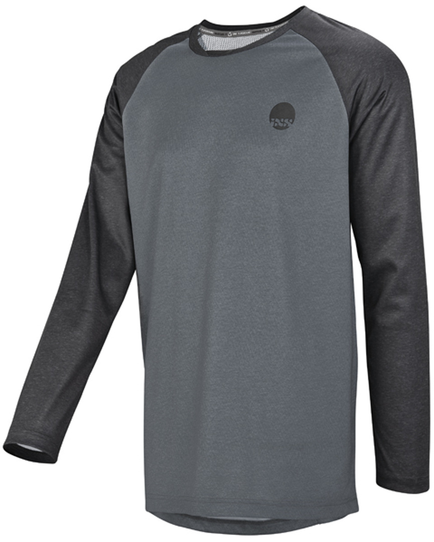IXS Flow Longsleeve Maillot Gris 2XL
