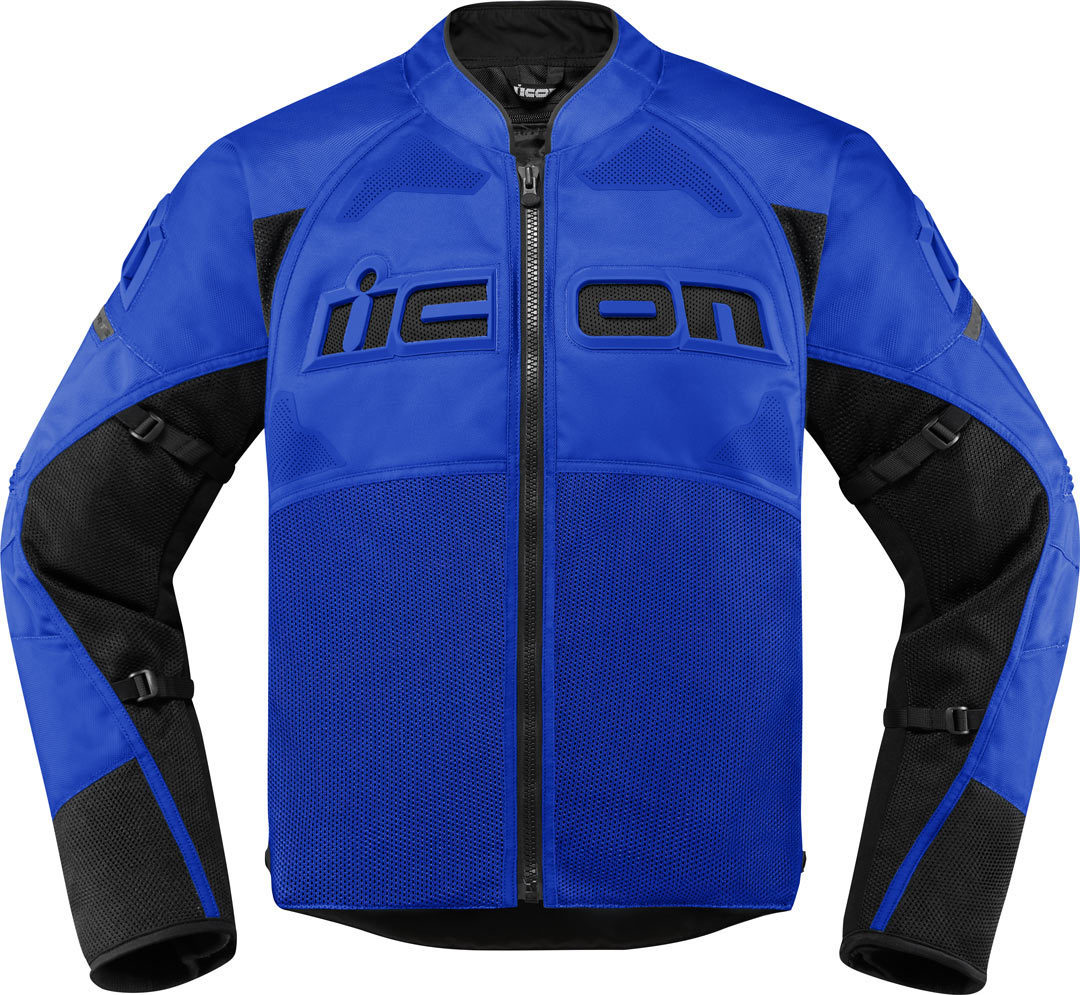 Icon Contra2 Veste Textile moto Bleu S