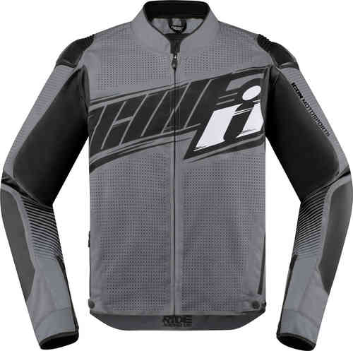 Icon Overlord SB2 Prime Motorcycle Textile Jacket Chaqueta textil p... Gris 2XL