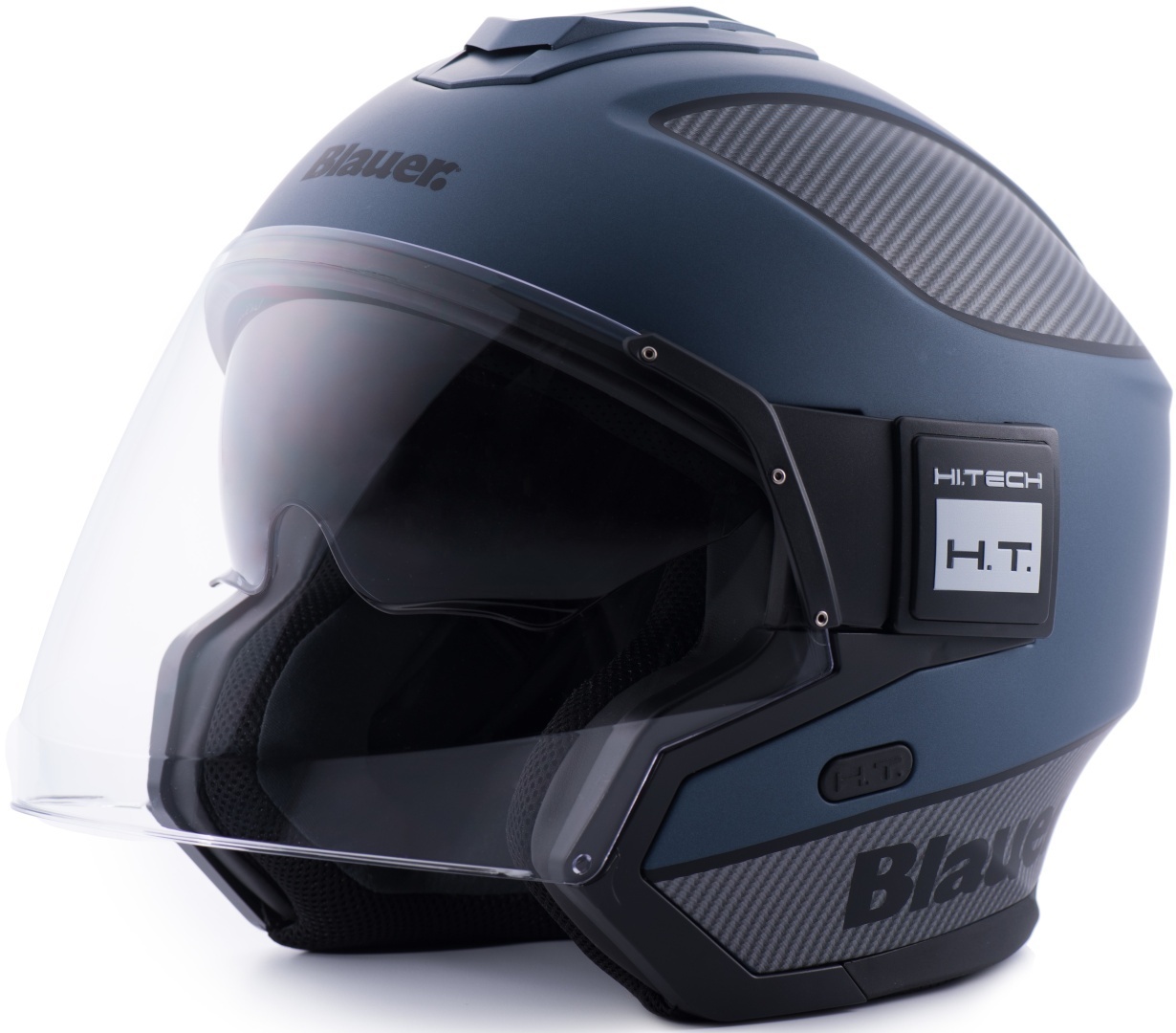 Blauer Solo Casque jet Bleu S