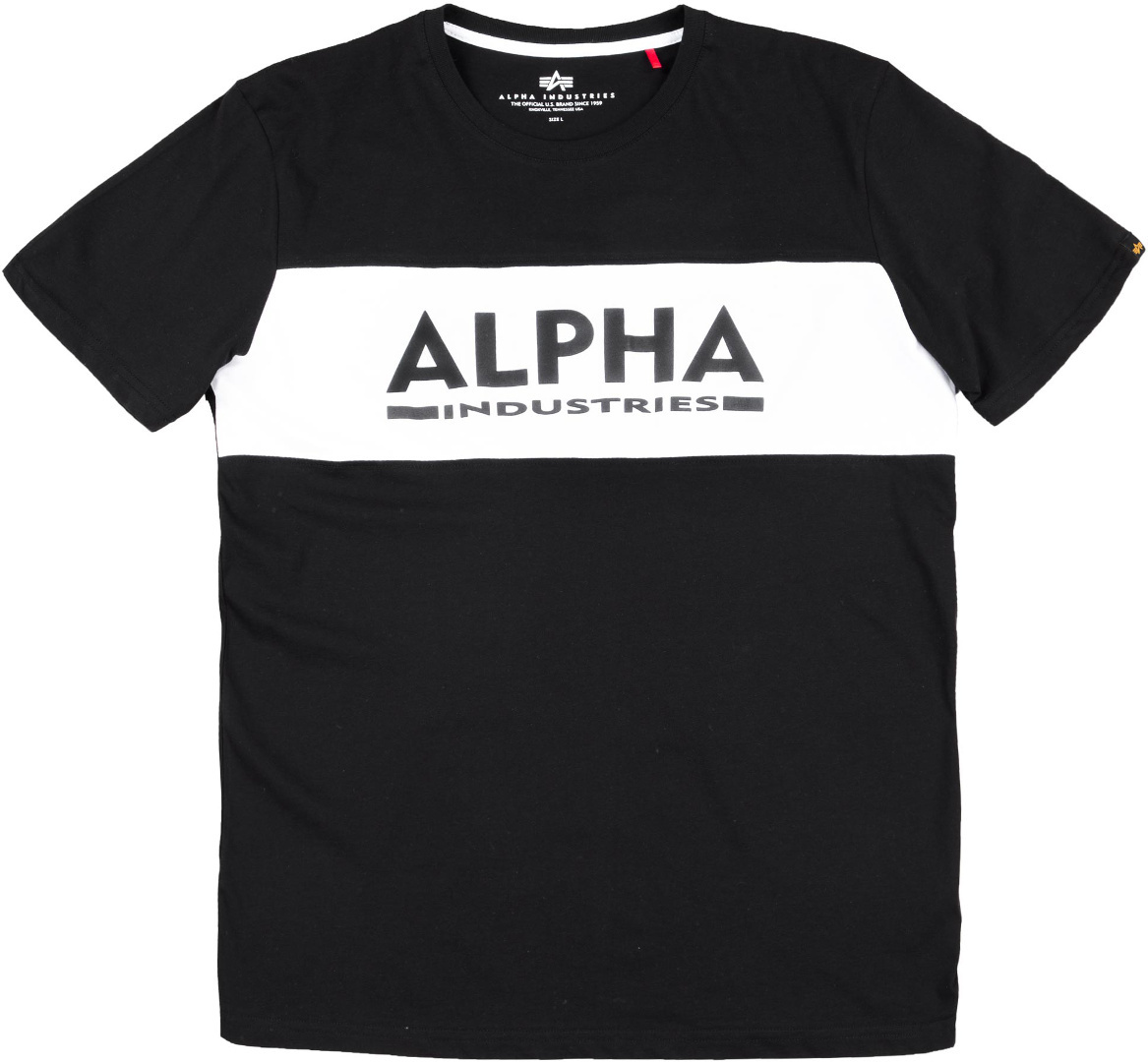 Alpha Industries Alpha Inlay T-Shirt Noir 2XL