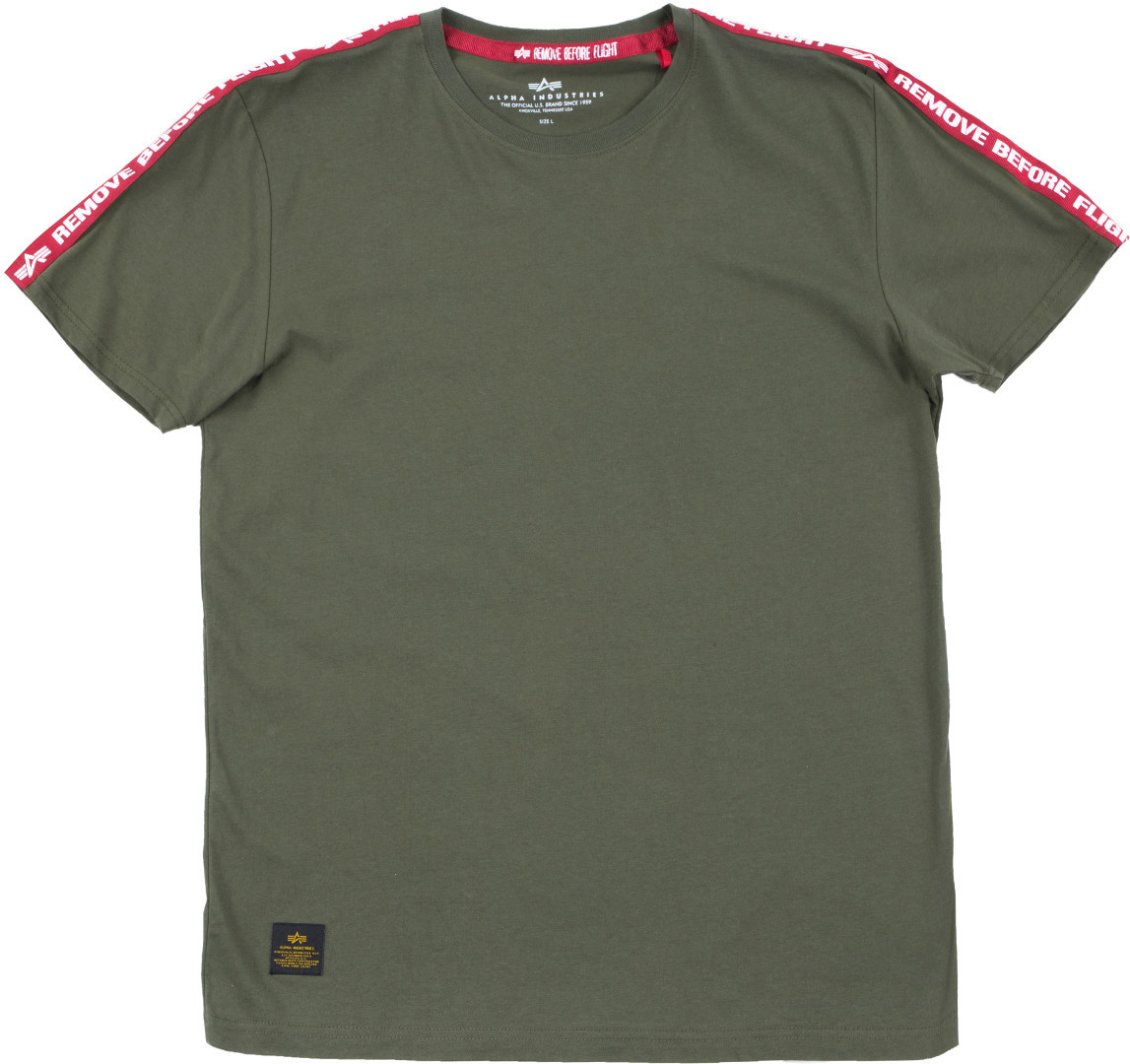 Alpha Industries RBF Tape T-Shirt Vert XL