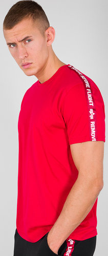 Alpha Industries Rbf Tape T Shirt 0056 Rood 3Xl alpha industries kopen in de aanbieding