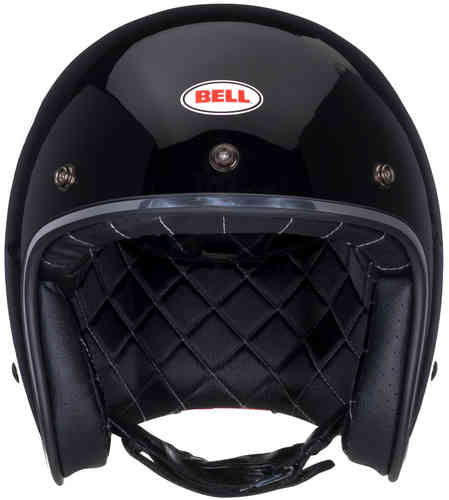 Bell Custom 500 Dlx Solid Straal Helm Zwart bell kopen in de aanbieding
