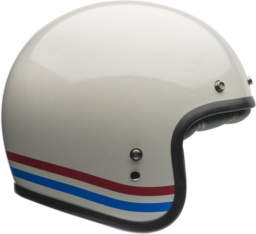 Bell Custom 500 Dlx Stripes Straal Helm Wit Xl bell kopen in de aanbieding