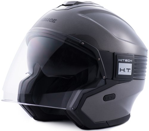 Blauer Hacker Straal Helm Zwart Grijs Xl blauer kopen in de aanbieding