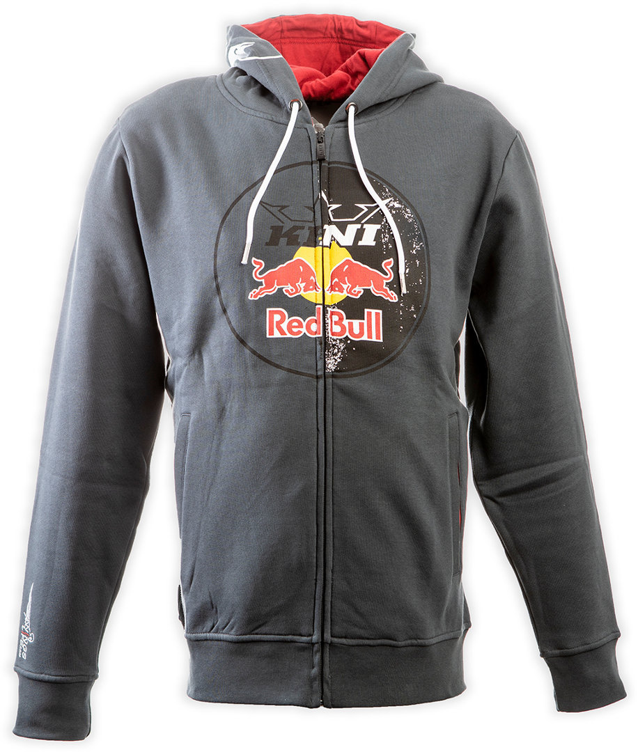 Image of Kini Red Bull Circle Capuche Gris 2XL