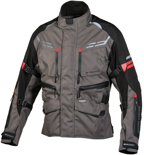 Grand Canyon Ventura Motorcycle Textile Jacke 0019 Grijs Xl grand canyon kopen in de aanbieding