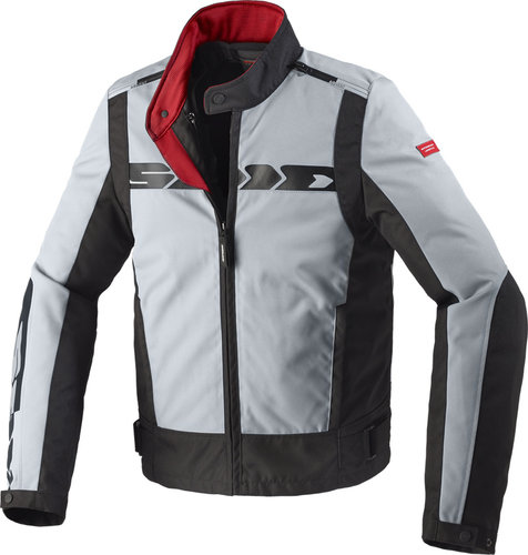 Spidi Solar Tex Motorcycle Textile Jacket 0018 Zwart Grijs 3Xl spidi kopen in de aanbieding