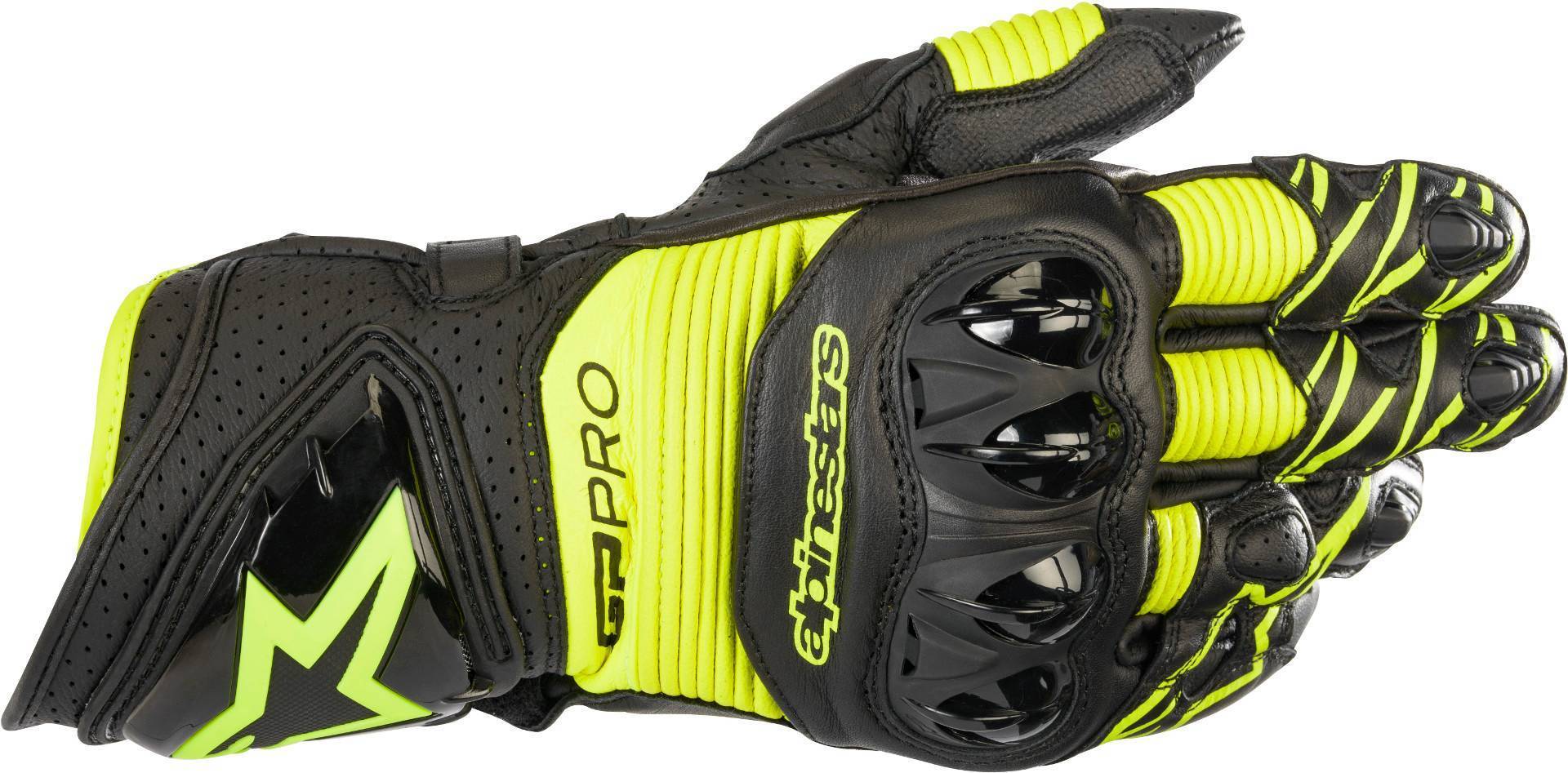 Alpinestars GP PRO R3 Gants de moto Noir Jaune XL