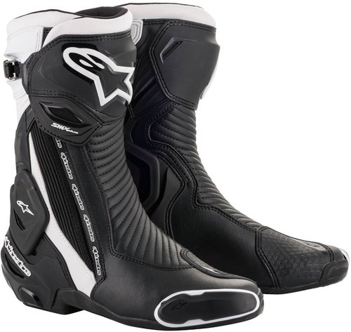 Alpinestars Smx Plus V2 Motorfiets Laarzen Zwart Wit 36 alpinestars kopen in de aanbieding