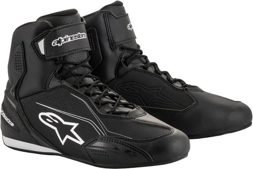Alpinestars Faster 3 Motorfiets Schoenen Zwart Wit 43 44 alpinestars kopen in de aanbieding