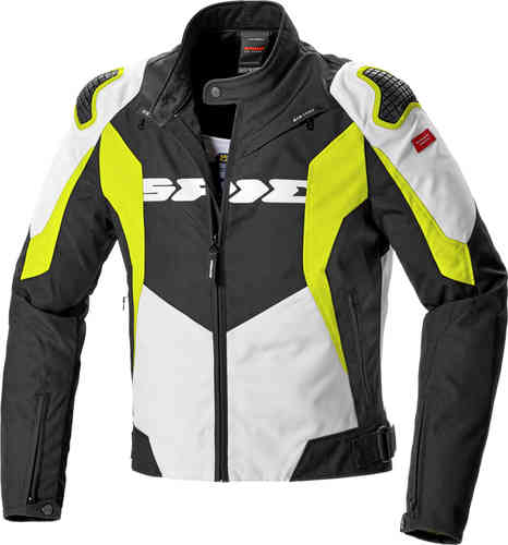 Spidi Sport Warrior Tex Motor Textile Jacket 0022 Zwart Wit Geel Xl spidi kopen in de aanbieding Spidi Sport Warrior Tex Motor Textile Jacket 0022 Zwart Wit Geel Xl spidi kopen in de aanbieding
