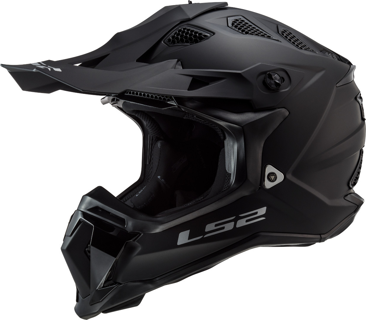 LS2 MX470 Subverter Noir Casque de motocross Noir XS