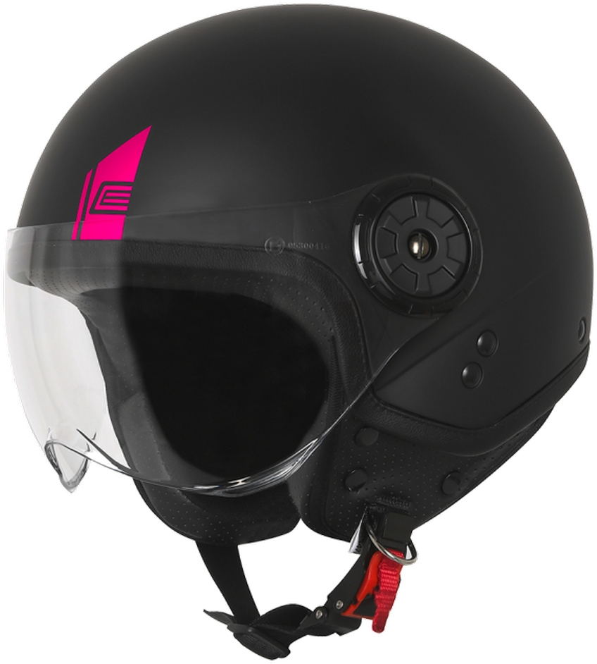 Origine Neon Easy Casque jet Noir Rose XS