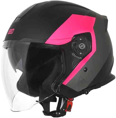 Origine Palio Eko 2.0 Casco Jet Negro Rosa M