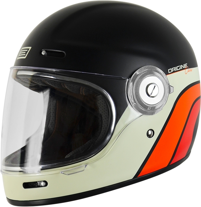 Origine Vega Classic casque Noir Blanc Orange XS
