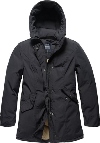 Vintage Industries Jade Dames Jas Blauw Xs vintage industries kopen in de aanbieding