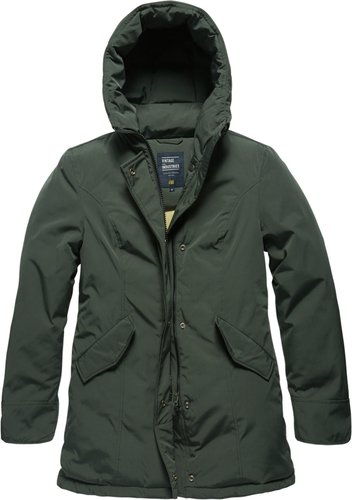 Vintage Industries Jade Dames Jas Groen Xl vintage industries kopen in de aanbieding