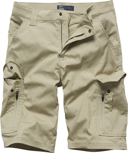 Vintage Industries Bearing Shorts Beige 36 vintage industries kopen in de aanbieding