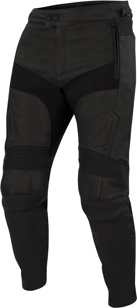 Image of Bering Boyd Pantalon en cuir de moto Noir 2XL