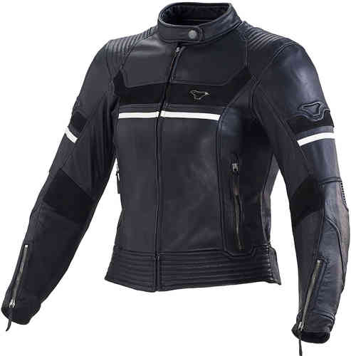 Macna Daisy Women Motorcycle Leather Jacket Zwart 46 macna kopen in de aanbieding